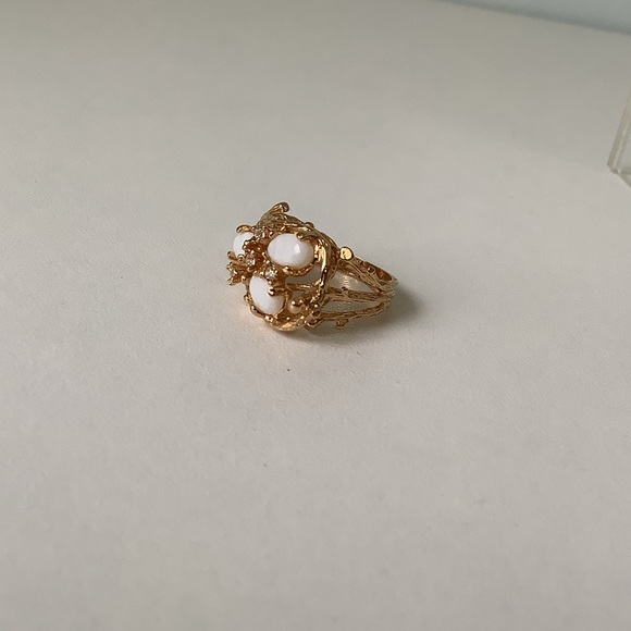 NEW vintage cocktail ring Opal Twig Branch - Picture 10 of 14
